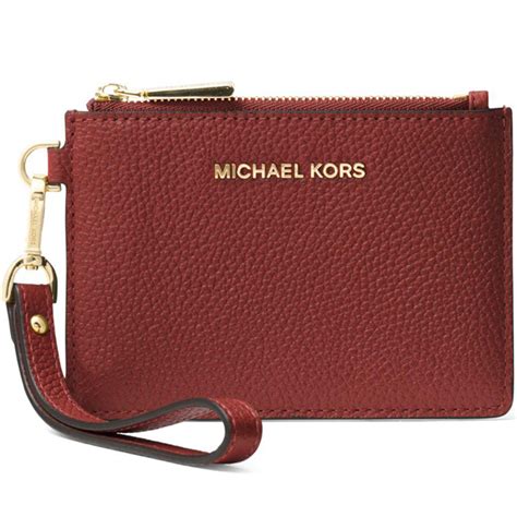 michael kors coin card case mercer|Leather Coin Purse .